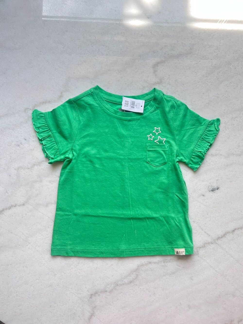 NWT!! GAP Toddler Green T-Shirt with Organic Cotton 3T